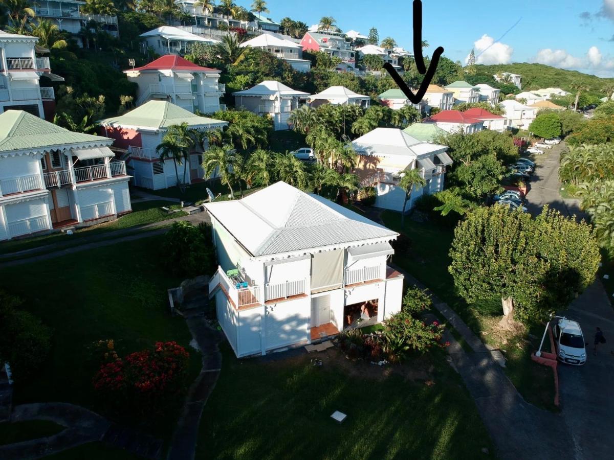 Guadeloupe- Saint-Francois- Residence Anse Des Rochers - Appartement Quart De Villa Etage - Vue Mer- 4 Personnes - Lit Bebe Sur Demande - Citerne Et Wifi Prives -Animaux Ok-Acces Plage Direct -Apnee Bien-Etre Experience Sur Demande Avec Instructeur A المظهر الخارجي الصورة