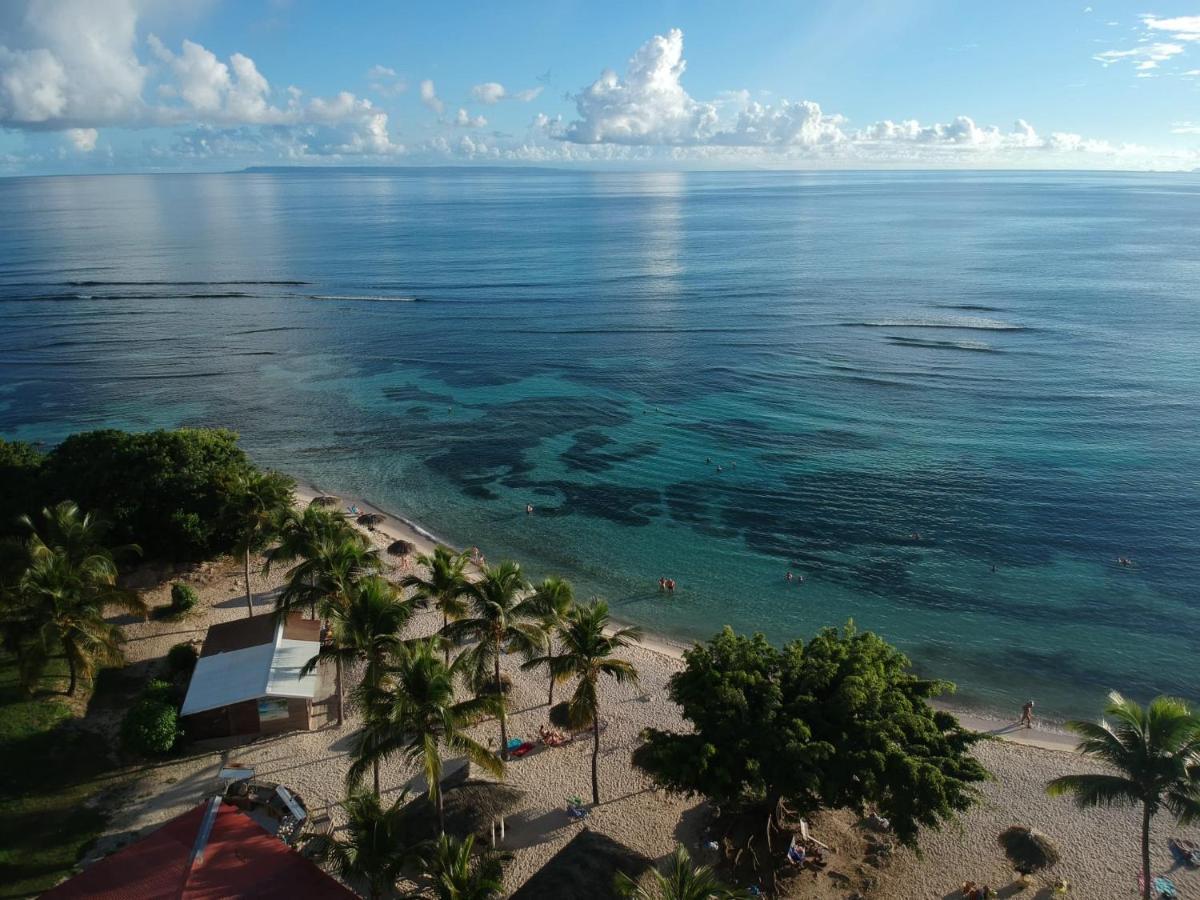 Guadeloupe- Saint-Francois- Residence Anse Des Rochers - Appartement Quart De Villa Etage - Vue Mer- 4 Personnes - Lit Bebe Sur Demande - Citerne Et Wifi Prives -Animaux Ok-Acces Plage Direct -Apnee Bien-Etre Experience Sur Demande Avec Instructeur A المظهر الخارجي الصورة